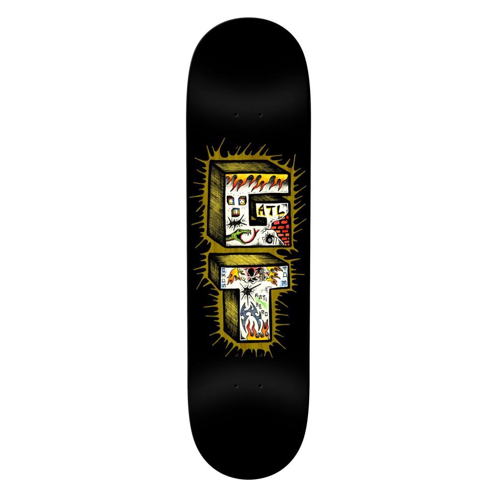 Antihero Grant Stacked Skateboard Deck - 8.38"