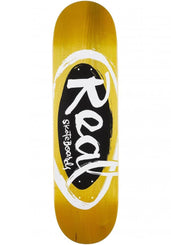 Real Team Oval Natas Skateboard Deck - 8.06" - Skatewarehouse.co.uk