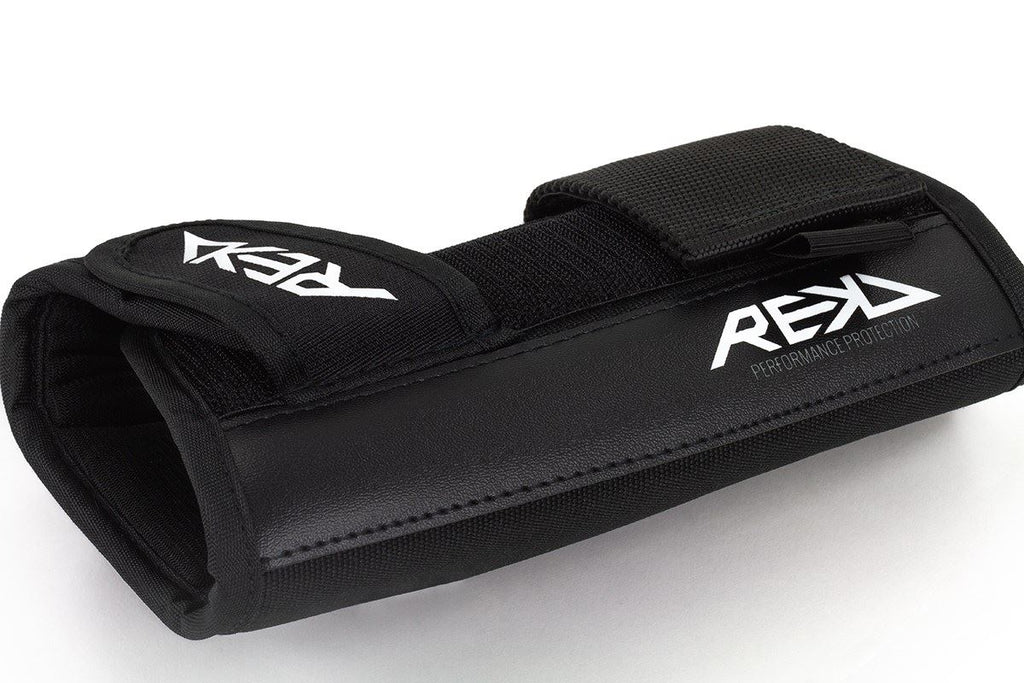 REKD Pro Skateboard Skate Scooter BMX Wrist Guards - Black