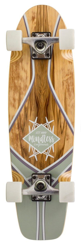 Mindless Core Cruiser Red Gum Cruiser Skateboard - 8" x 28.5" - Skatewarehouse.co.uk