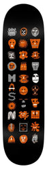 Real Pro Mason Masks Skateboard Deck - 8.06" - Skatewarehouse.co.uk