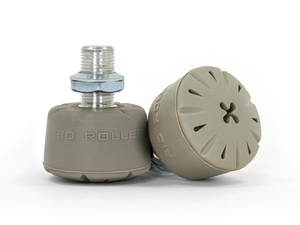 Rio Roller Quad Roller Skate Adjustable Rubber Stoppers - Grey - Skatewarehouse.co.uk