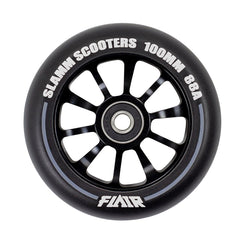 Slamm 100mm Flair 2.0 Scooter Wheels - Black - Skatewarehouse.co.uk