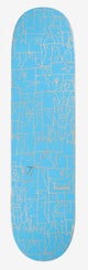 Krooked PP Flock Blue Skateboard Deck - 8.25" - Skatewarehouse.co.uk