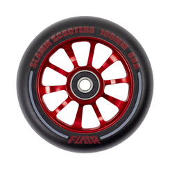 Slamm 100mm Flair 2.0 Scooter Wheels - Red - Skatewarehouse.co.uk