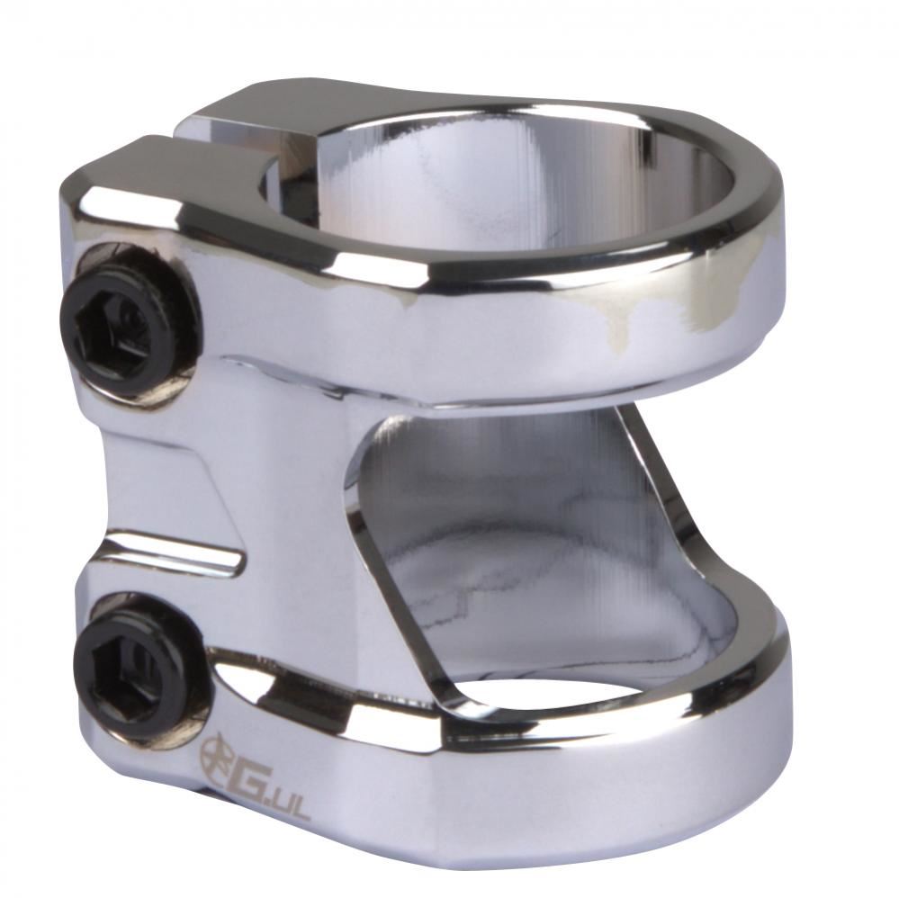 Addict Scooter Clamp Ultra Light - Chrome - Skatewarehouse.co.uk