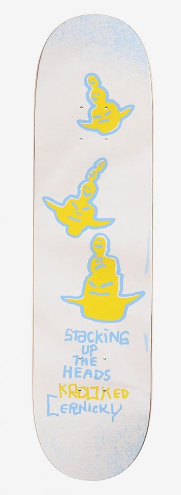 Krooked Pro Cernicky Stack Skateboard Deck - 8.06" - Skatewarehouse.co.uk