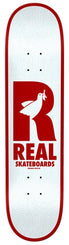 Real Renewal Doves White Skateboard Deck - 8.06" - Skatewarehouse.co.uk