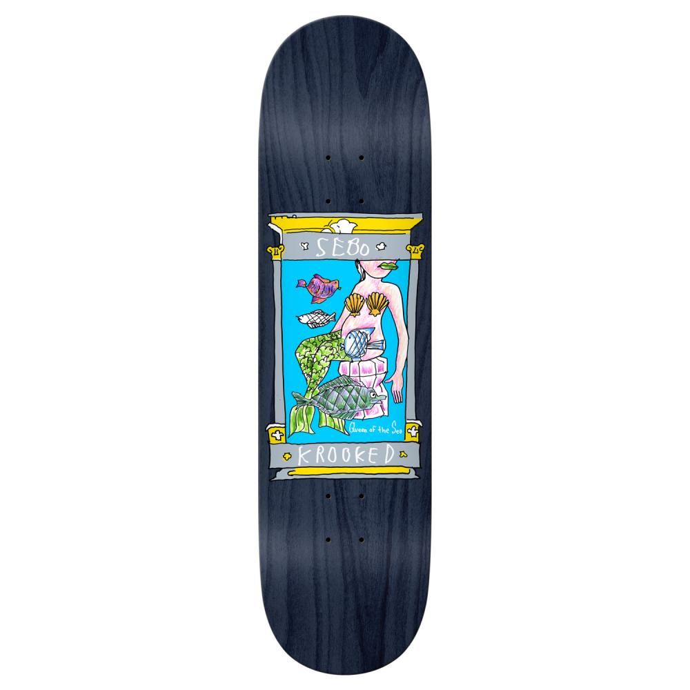 Krooked Pro Sebo Maritime Skateboard Deck - 8.38" - Skatewarehouse.co.uk