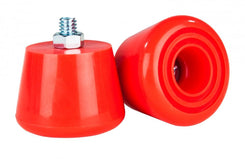 Rookie Quad Roller Skate Toestop All Star - Red - Skatewarehouse.co.uk