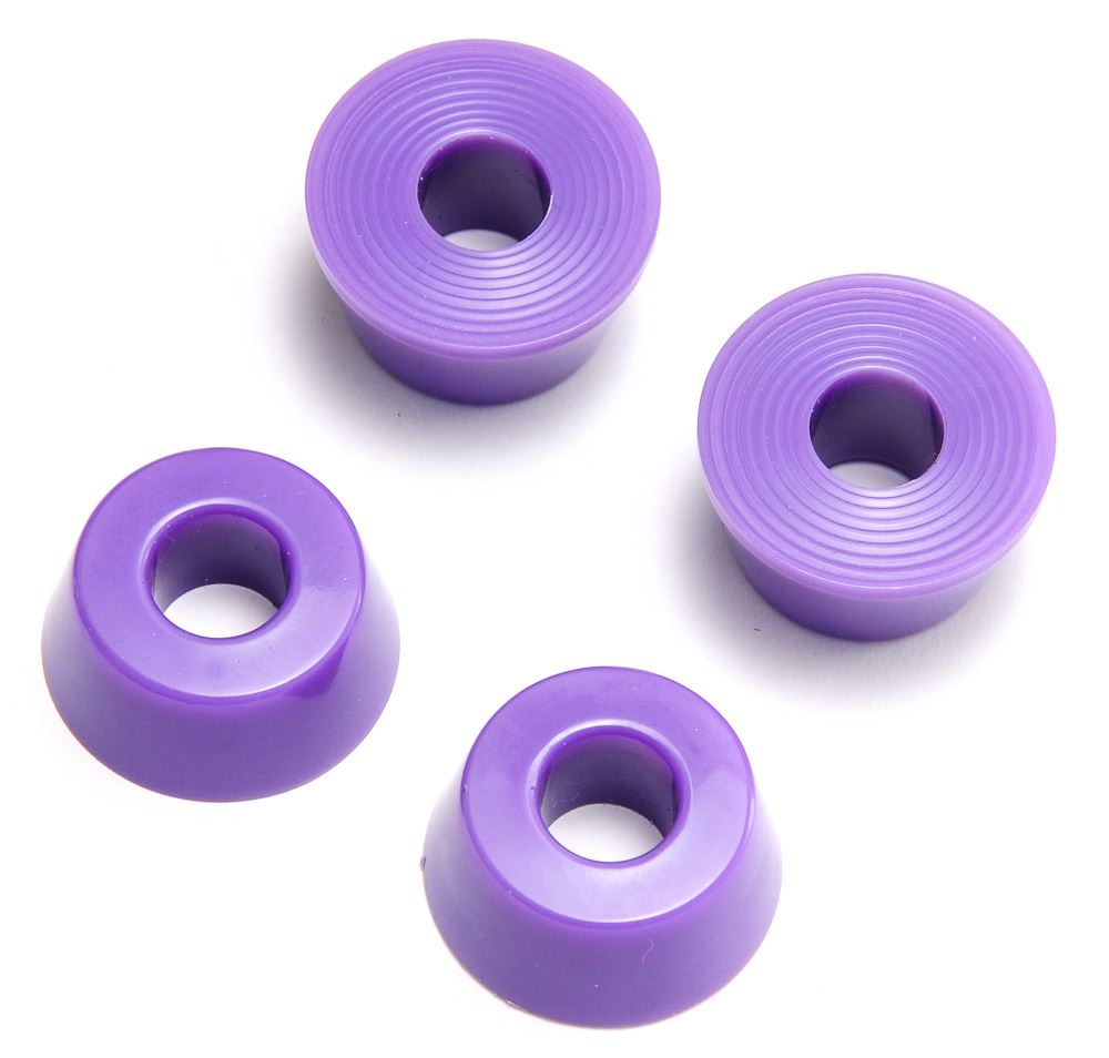 Venom Skateboard Truck Bushings - Conical - Purple Hard 96a - Skatewarehouse.co.uk