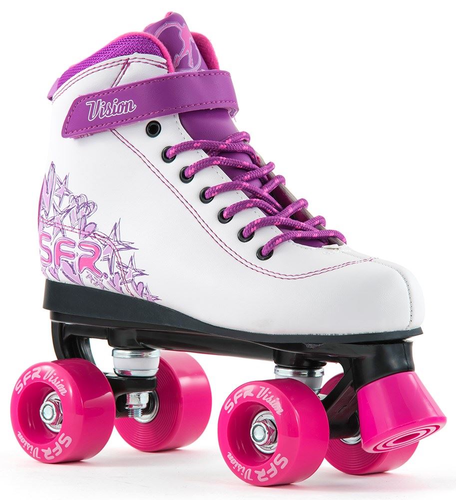 SFR Vision II Children's Quad Skates - Purple - Skatewarehouse.co.uk